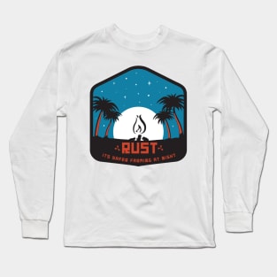 Rust: Night time Long Sleeve T-Shirt